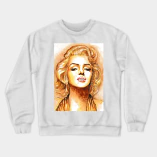 Famous gold lamé dress Crewneck Sweatshirt